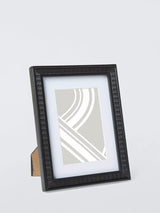 John Lewis Classic Ornate Wood Photo Frame and Mount Black 4x6 Inch (10x15cm)