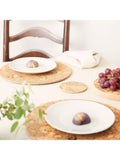 LIGA cork round placemats set of 4 natural, UK version
