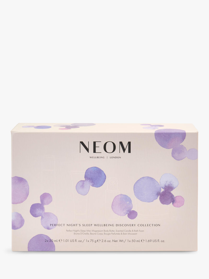 NEOM Perfect Sleep Discovery Set sleep aid kit, imported from the UK