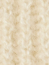 John Lewis Alpaca Wool Blend Fluffy Rib Knit Beanie Hat