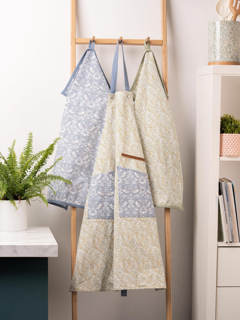 William Morris cotton tea towels with decorative prints, set of 2 (British brand)