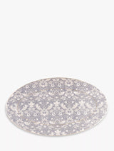 William Morris Oval Stoneware Serving Platter Blue 45.5cm