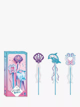 Creative Wands Making Kit with Sequins, Beads, and Ribbons for Children