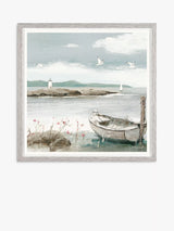 Adelene Fletcher 'Call of the Sea' Multi Framed Print 36 x 36cm