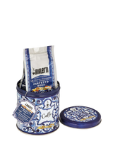 Bialetti Dolce & Gabbana Mediterranean Blue Perfetto Moka Autentico Ground Coffee 200g