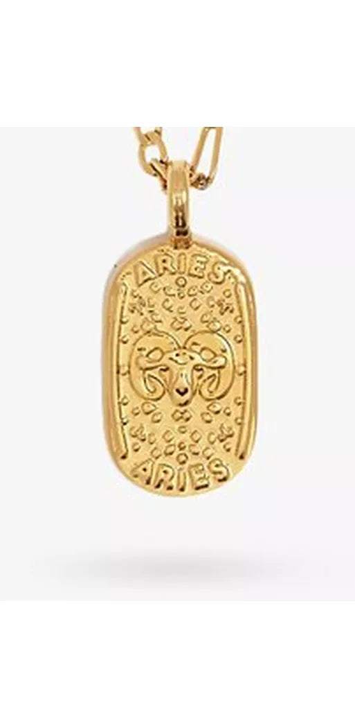 Katie Loxton Waterproof Zodiac Necklace, Gold - McGrocer