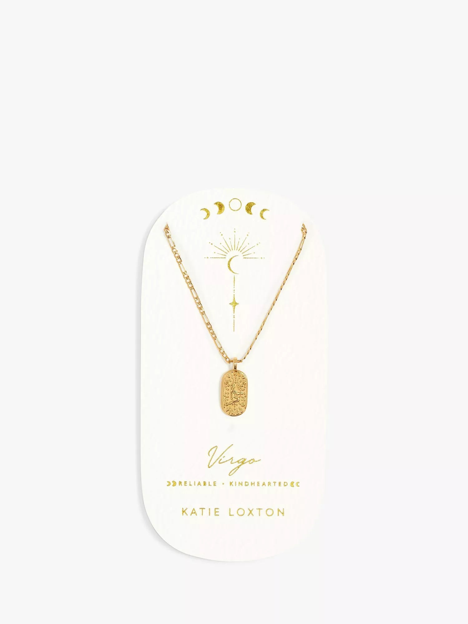 Katie Loxton Waterproof Zodiac Necklace, Gold - McGrocer