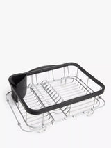 In-Sink Dish Drying Rack with Coated Metal Wire and Polypropylene Construction