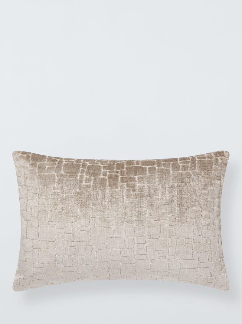 John Lewis velvet cushion irregular blocks, UK version