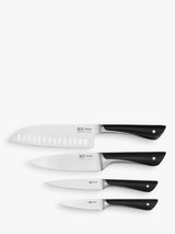 German Stainless Steel Kitchen Knife Set, 4 Piece with Ergonomic Handles