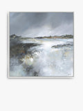 John Lewis Janet Gammans 'Reflecting Sky' framed canvas print, Multi, 84 x 84cm, UK version