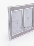 Laura Ashley Harrison triple photo frame for 4x6 photos, UK version