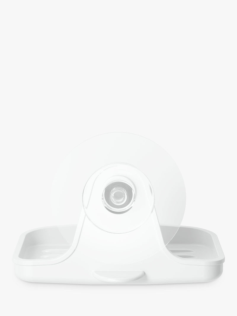 Umbra adhesive soap dish white (British brand)