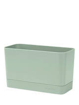 Sink-Side Organiser with Non-Skid Drip Tray in Jade Green