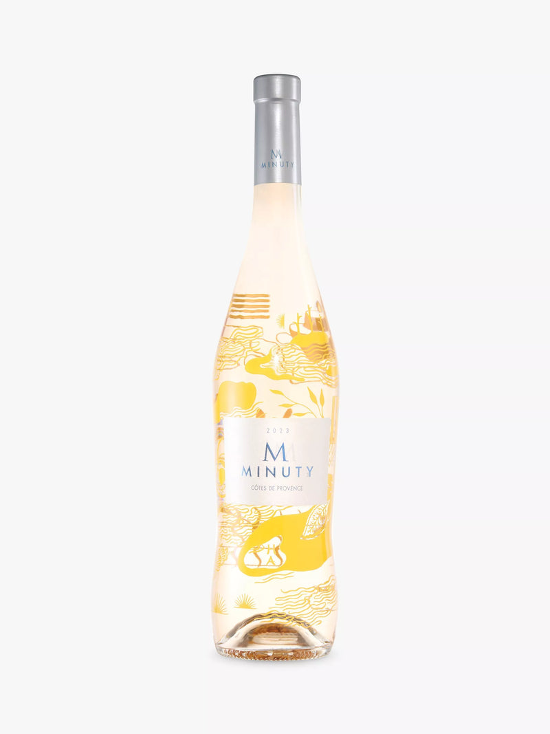 Minuty M Limited Edition Rosé Wine 75cl, imported from the UK