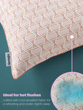 Silentnight cooling copper pillow medium firm (British brand)