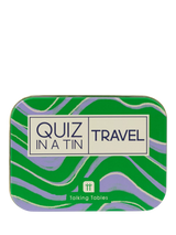 Talking Tables Travel Trivia Quiz Game Tin