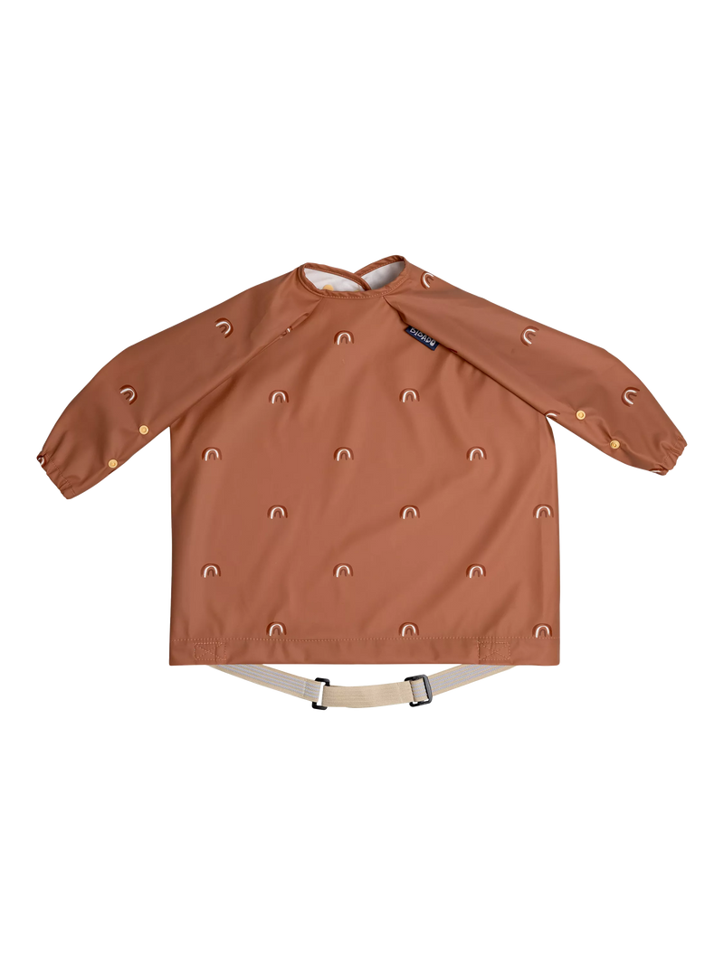 Bibado Coverall Rainbows Weaning Bib, Multi