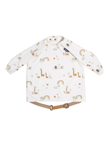 Bibado Coverall Weaning Bib Safari Baby Weaning Bib