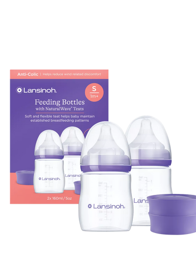 Lansinoh Baby Feeding Bottle Pack of 2 160ml