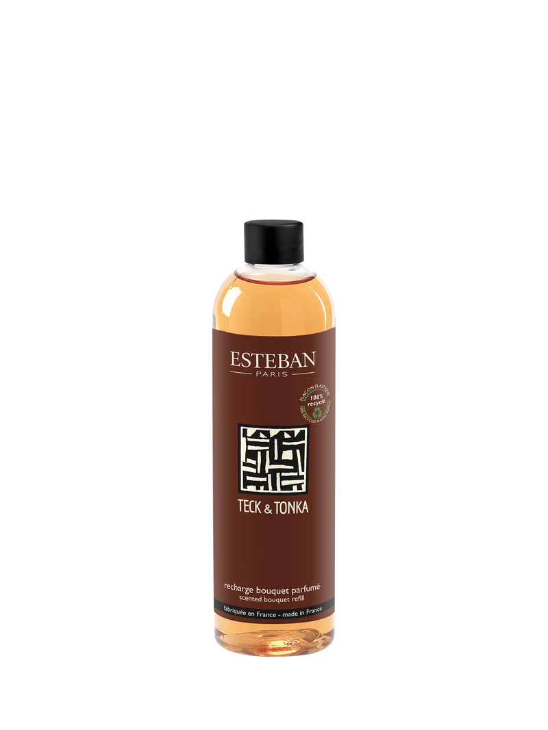 Esteban Teck & Tonka reed diffuser refill 250ml - British product