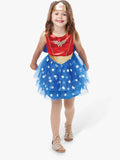 Rubies deluxe Wonder Woman costume for children, imported from the UK