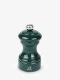 Peugeot beech wood salt and pepper mill gift set 10cm ivory forest green, imported from the UK