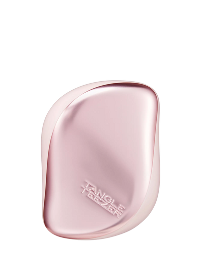 Tangle Teezer Compact Styler Pink Matte Chrome Hairbrush