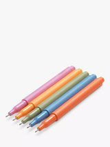 Papier Fineliner Pens, Set of 5, Multi Colouring Pens