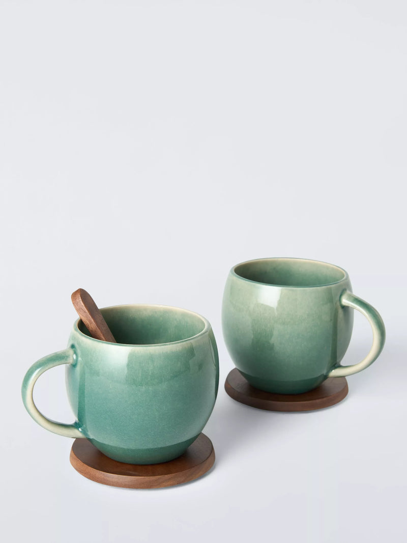 John Lewis Slow Living coffee cup gift set, UK version