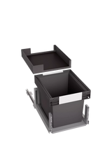 BLANCO SELECT II 40/1 Combi Under Counter Pull-Out Kitchen Bin Dark Grey 30L