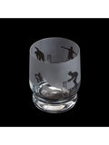 Dartington Crystal Cricket Etched Glass Tumbler Clear 350ml - British product