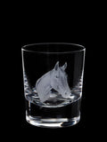 Dartington Crystal Horse Hand Engraved Glass Tumbler 300Ml Clear