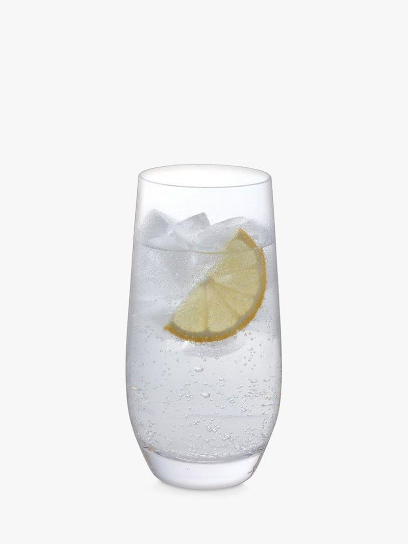 Dartington Crystal clear highball glasses set of 2, 450ml - British product