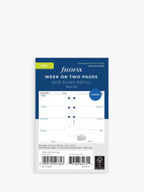 Filofax Mini Week on Two Pages 2025 Diary Refill