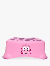 Pink Dragon Design Step Stool for Toilet Training, Made of Recyclable Plastic
