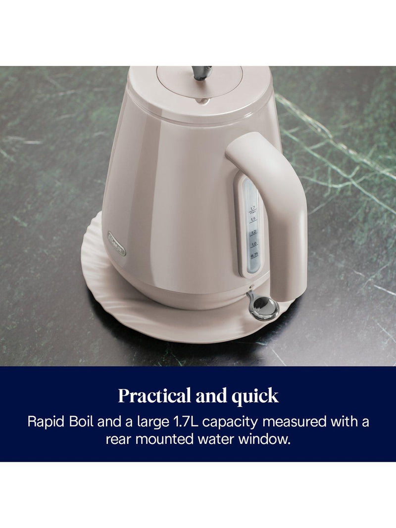 De'Longhi electric kettle 1.7L - British product