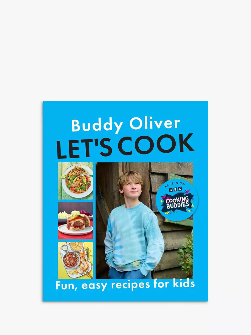 Buddy Oliver kids cookbook with fun easy recipes - British product
