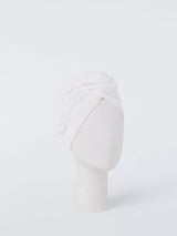 John Lewis Organic Cotton Hair Wrap White Hair Turban