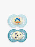 MAM SkinSoft Astro Night Soothers, Pack of 2 - McGrocer