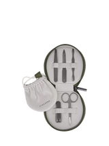 Stackers Men's Manicure Set Green Grooming Set
