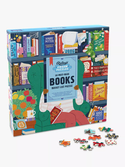 Ridley's Must Read Books 1000-Piece Jigsaw Puzzle
