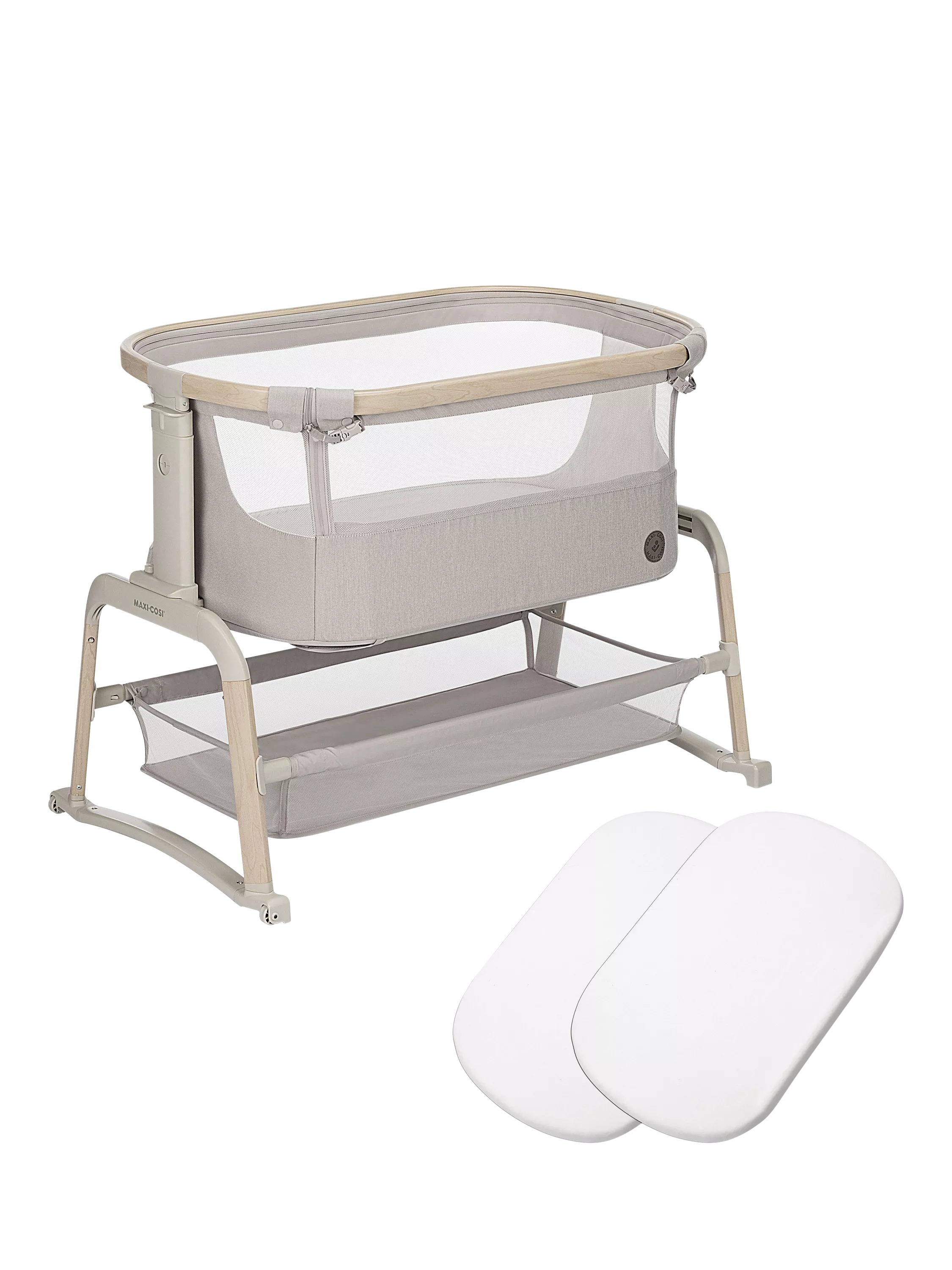 Maxi-Cosi Iora Air Bedside Crib and Bedsheet Bundle - McGrocer
