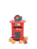 Paddington Bear wooden post box toy set, imported from the UK