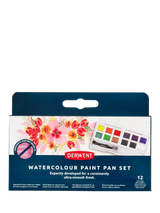 Derwent Watercolour Paint Pans Set of 12 Artists' Watercolour Paints