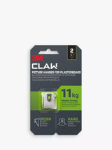 3M CLAW Drywall Picture Hangers 11kg Pack of 2