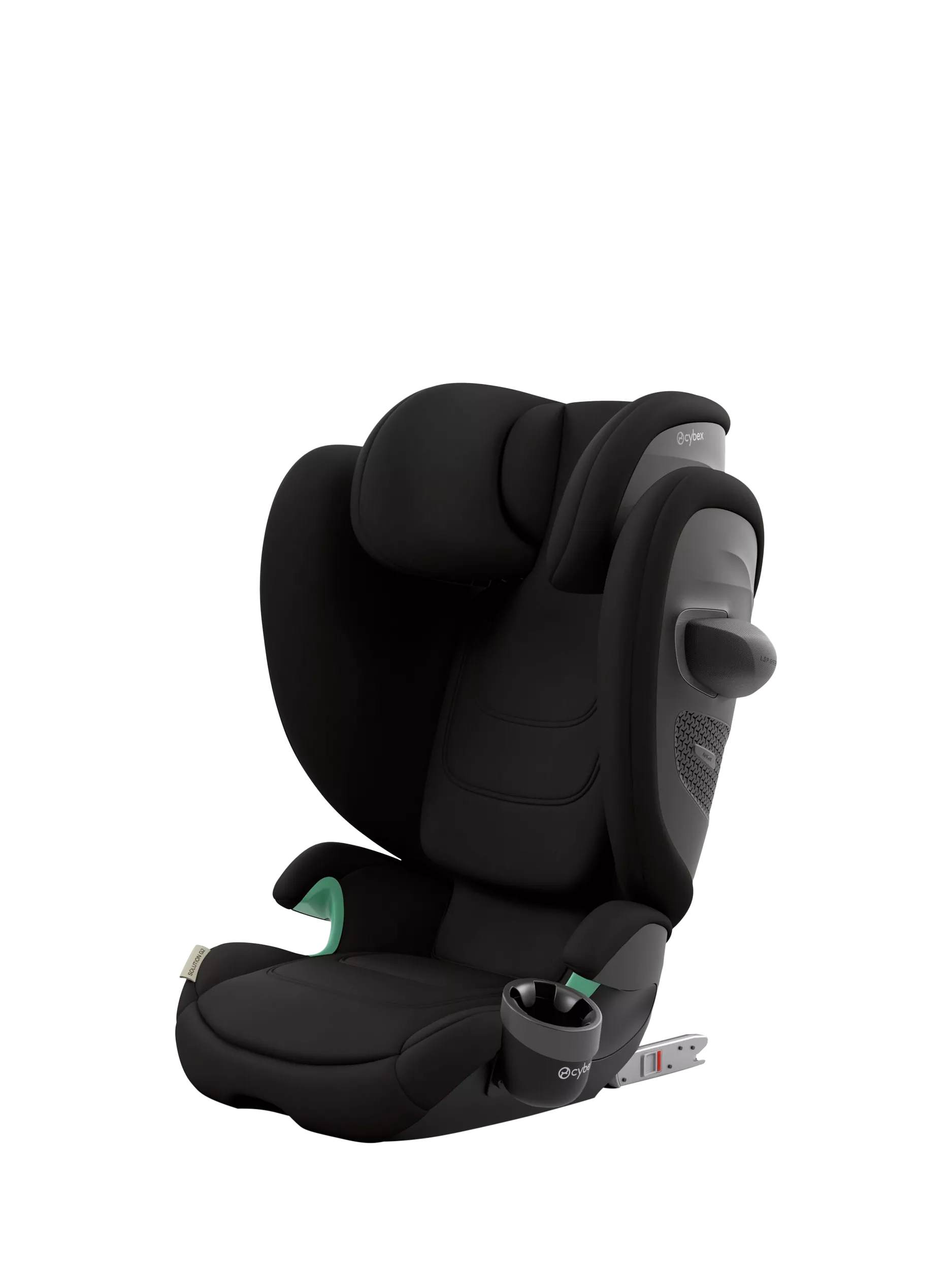 Cybex Solution G2 i-Fix i-Size Car Seat, Magic Black - McGrocer