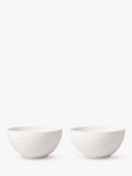 Villeroy Boch Manufacture Rock Porcelain Cereal Bowl Set Of 2 14Cm