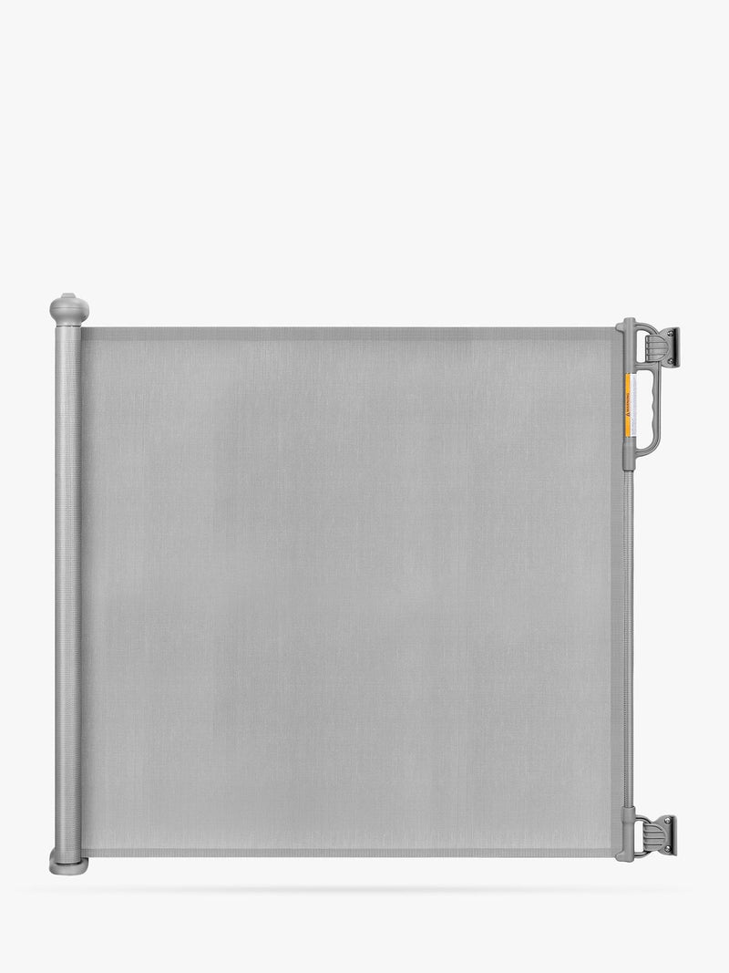 Momcozy retractable baby gate for openings up to 55 inches, imported from the UK