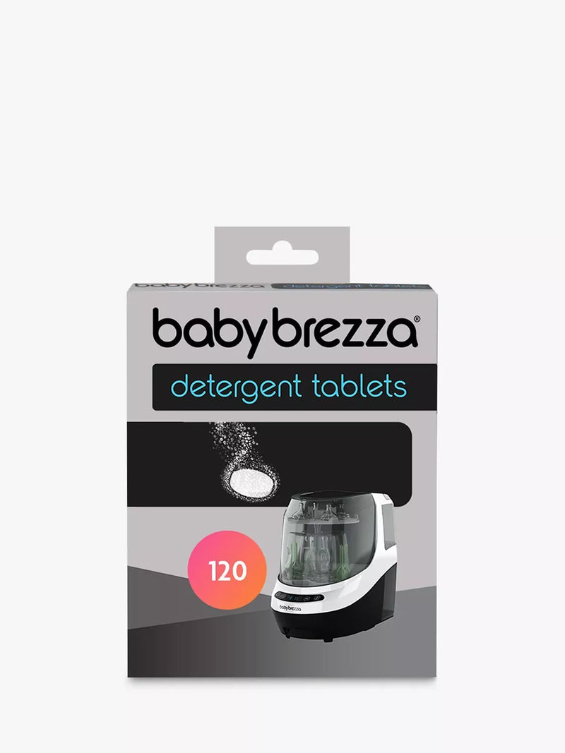 Baby Brezza fragrance-free baby bottle washer detergent tablets, pack of 120 - British product